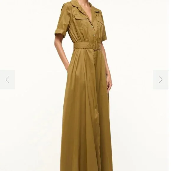 STAUD Mille Dress - Caper NWOT - Picture 6 of 13